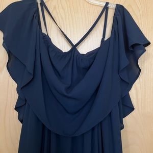 Show Me Your MuMu Bridesmaids dress size SMALL- Navy